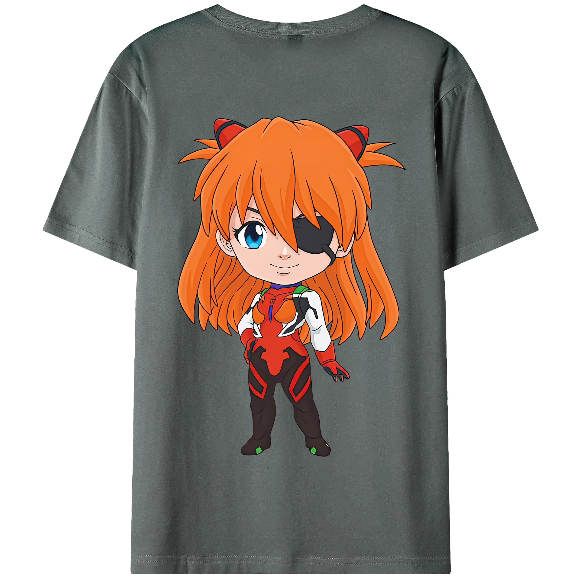 （画像用） EVA 新世紀エヴァンゲリオン 綿100％半袖Tシャツ（背面プリント）